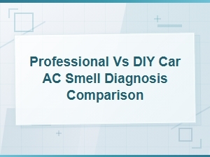 Professional vs Diy Car Ac Smell Diagnosis: How to Identify the Source